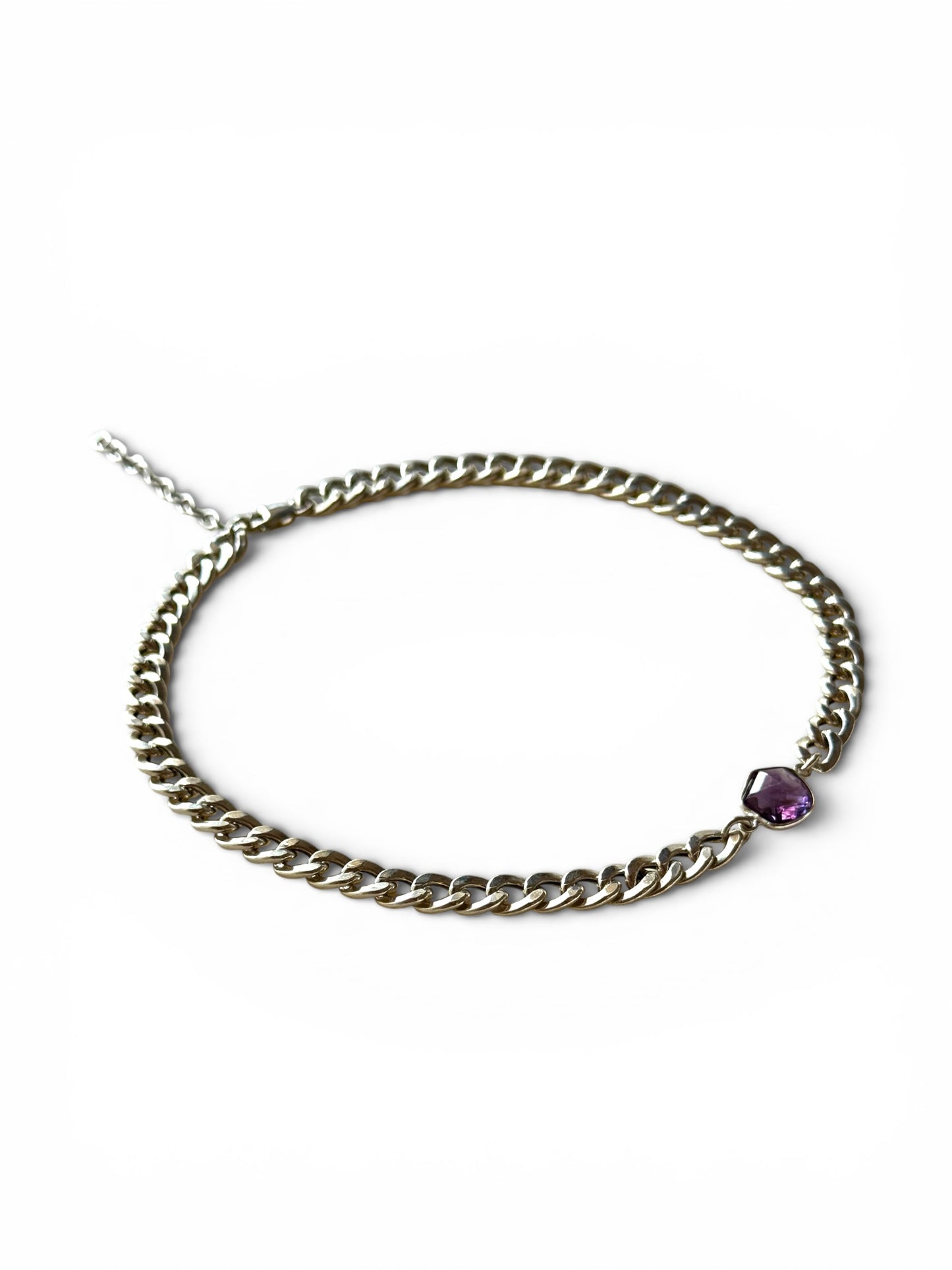 AMETHYST CURB CHOKER