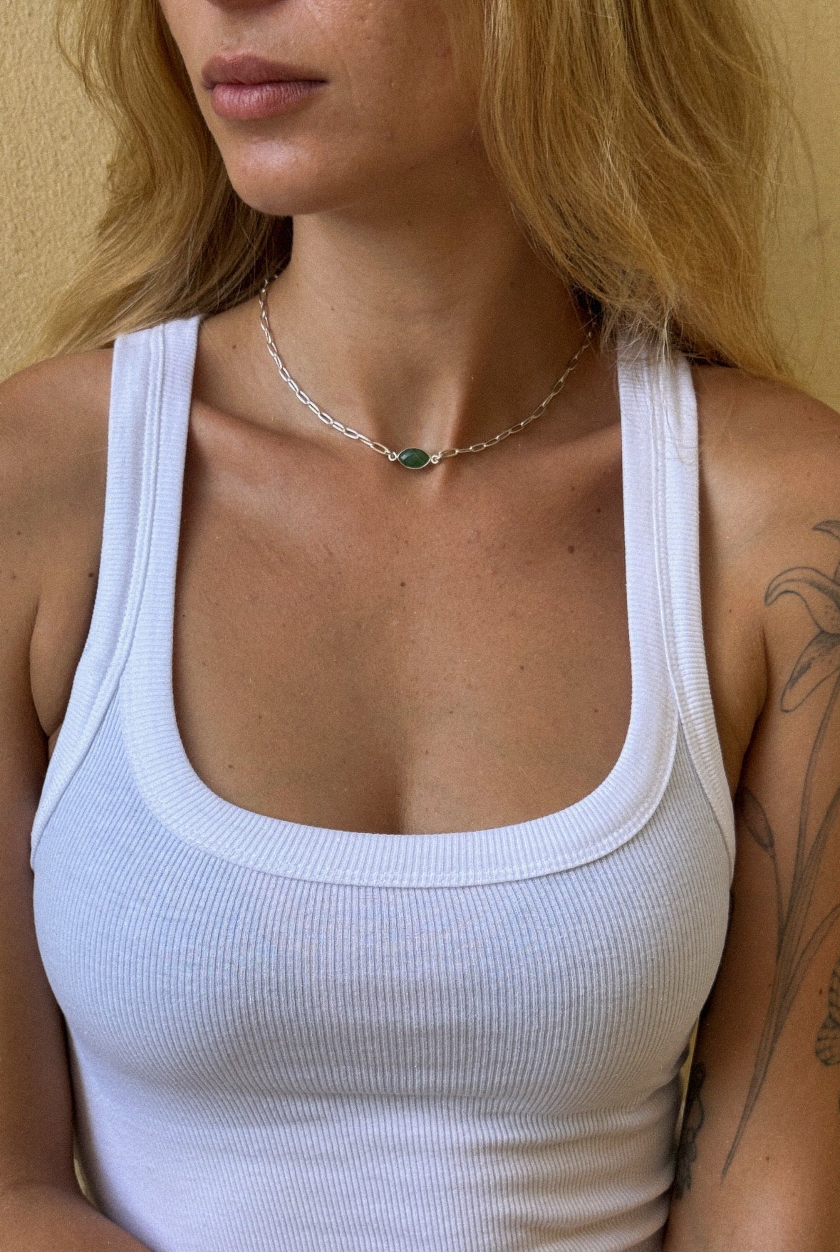 Marquise Emerald Choker