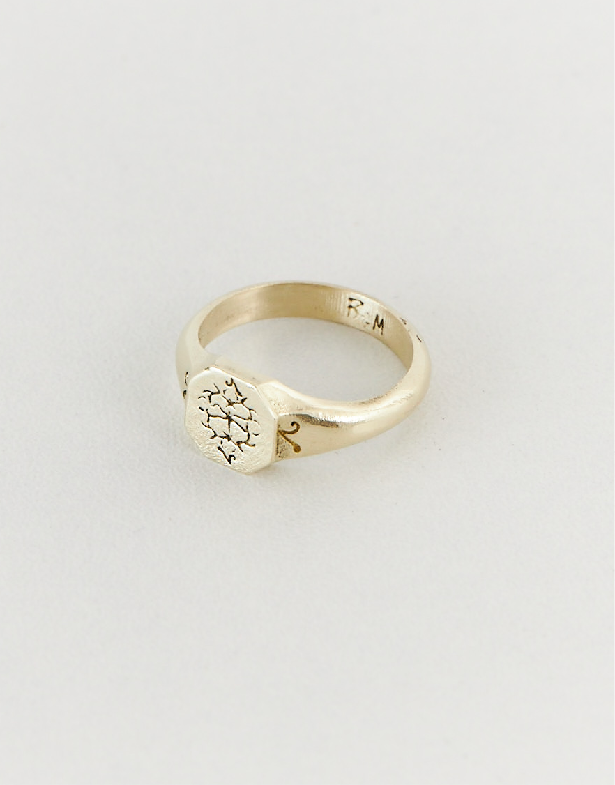 Martha ring 14k gold
