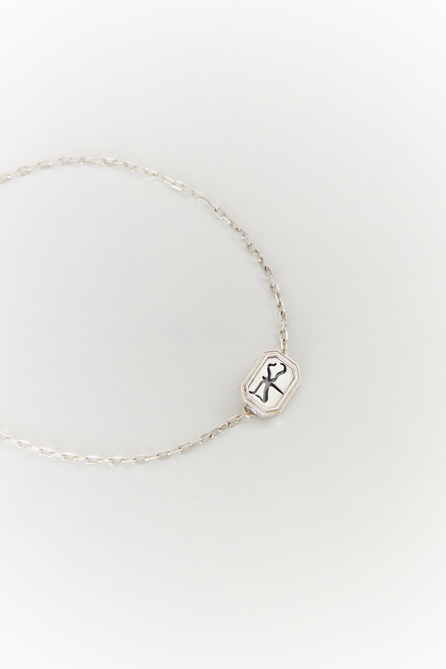 Dragonfly choker silver