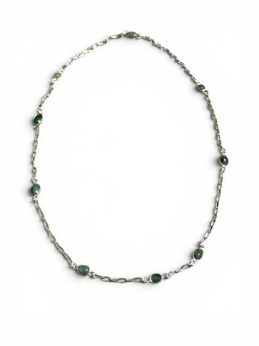 EMERALD STATION NECKLACE