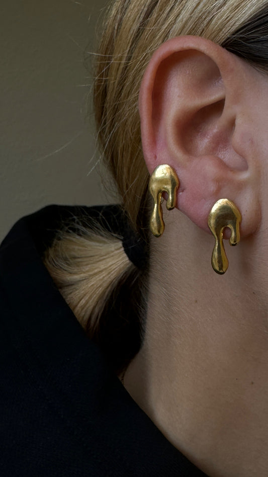 Drops Earrings Gold plated