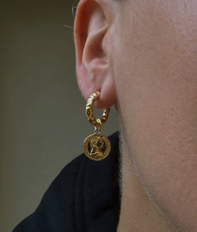 Immortal S coin gold plated