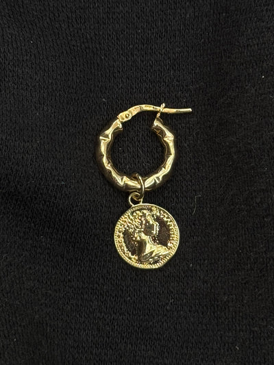 Immortal S coin gold plated