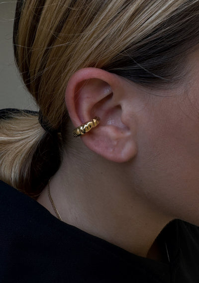immortal M cuff Gold plated